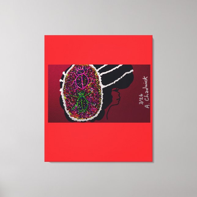 Lienzo Foxy Ladybug Bride (Anverso)