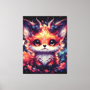 Lienzo Foxy Little Devil