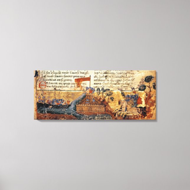 Lienzo Fr 4972 f.1: Jerusalén en las Cruzadas (Anverso)