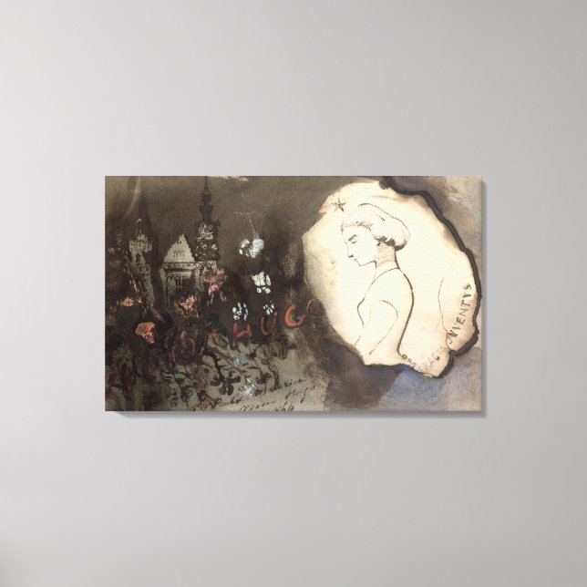 Lienzo Fracta Juventus, 1864 (Anverso)