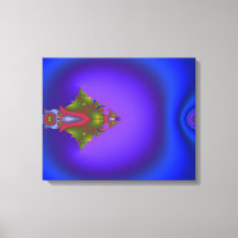Fractal azul profundo
