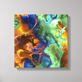 Lienzo Fractal de inflamación