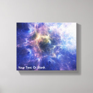 Lienzo Fractal Nebula
