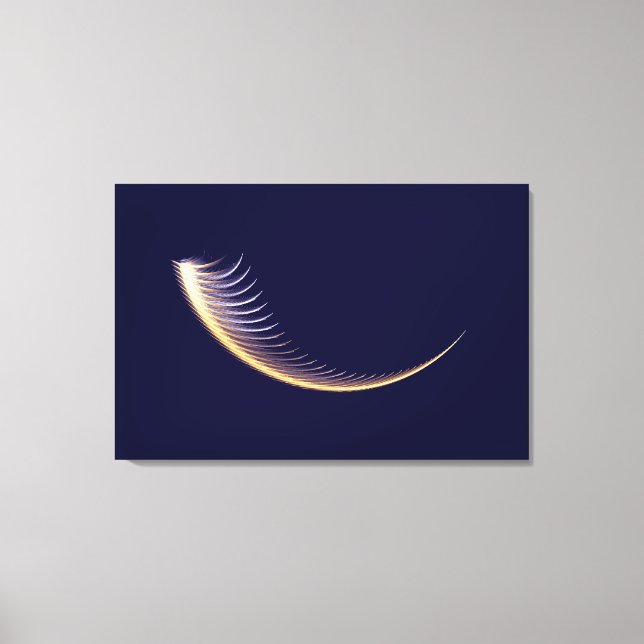 Lienzo Fractal Shofar (Anverso)