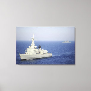 Lienzo Fragata portuguesa NRP Bartolomeu Dias de la