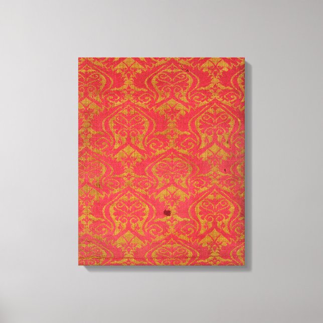 Lienzo Fragmento textil del siglo XIV/XV (Anverso)