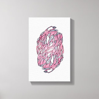 Lienzo Fragments of Light – Modern Geometric Abstract Ca