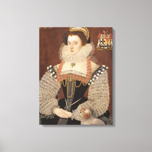 Lienzo Frances Clinton, Lady Chandos (1552-1623) 1579 (oi