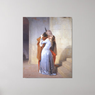 Lienzo FRANCESCO HAYEZ - EL KISS (il Bacio) - 1859 -