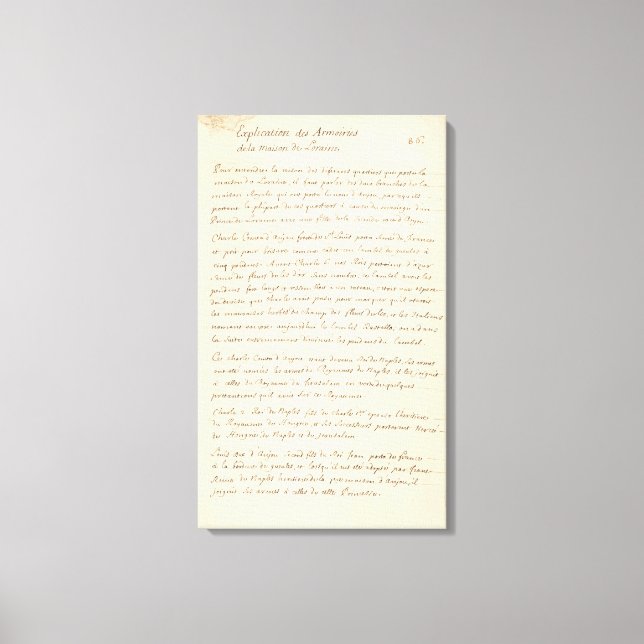 Lienzo Francia 50 (Anverso)