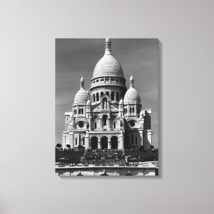 Lienzo Francia Antigua París Basílica de Sacre Coeur