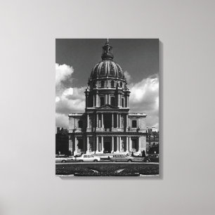 Lienzo Francia Antiguo París Iglesia Saint Louis Invalide