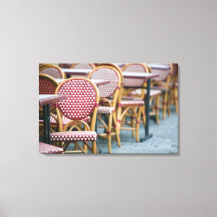 Lienzo FRANCIA, PARÍS, Montmartre: Place du Tertre, Café