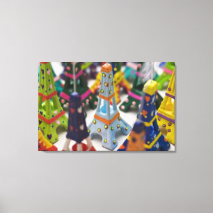 Lienzo Francia, París, Torres Eiffel en miniatura