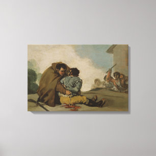 Lienzo Francisco Goya - Friar Pedro Binds El Maragato