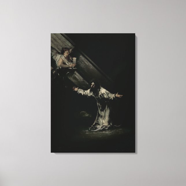 Lienzo Francisco José de Goya y Lucientes | Cristo en (Anverso)