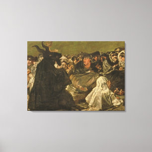Lienzo Francisco Jose de Goya y Lucientes el   las brujas