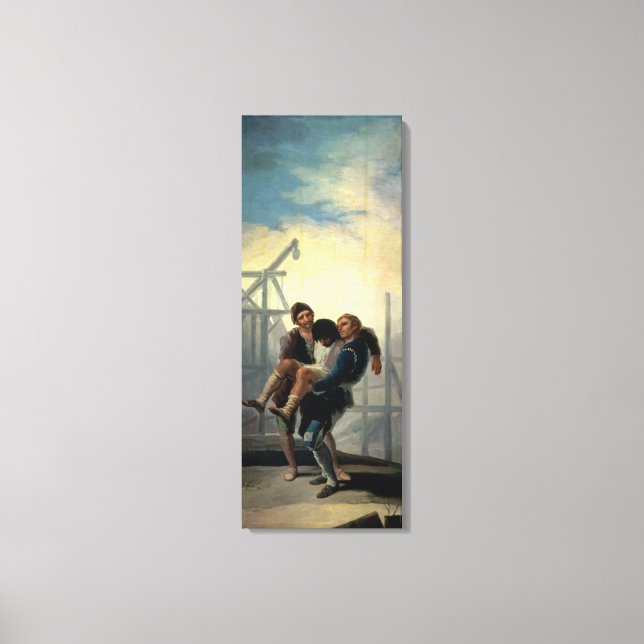 Lienzo Francisco José de Goya y Lucientes | La M herida (Anverso)