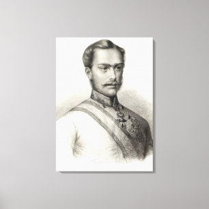 Lienzo Francisco José I, emperador de Austria