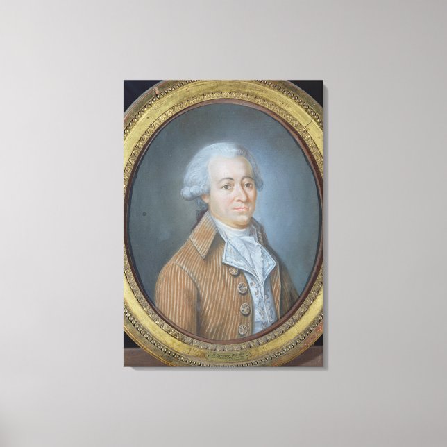 Lienzo Francois Buzot 1792 (Anverso)