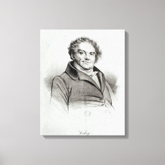 Lienzo Francois Eugene Vidocq (Anverso)
