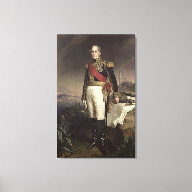 Lienzo Francois-Horace Count Sebastiani, 1841 (Anverso)