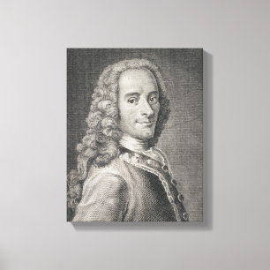 Lienzo Francois Marie Arouet de Voltaire