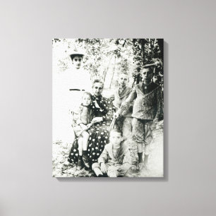 Lienzo Francois Mauriac (1885-1970) como niño (foto de