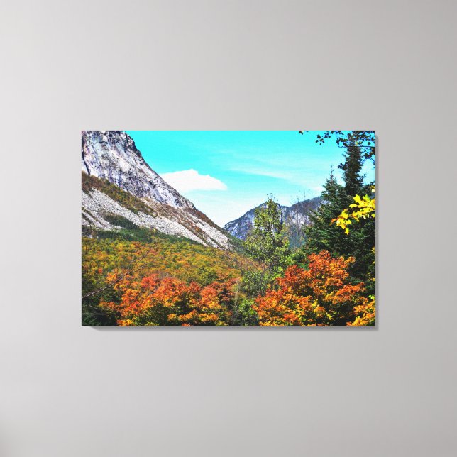 Lienzo Franconia Notch Canvas (Anverso)