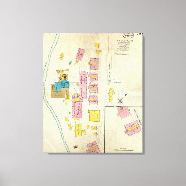 Lienzo Frankfort, Kentucky 18 (Anverso)