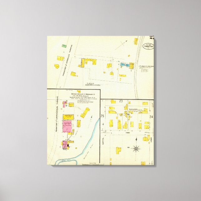 Lienzo Frankfort, Kentucky 9 (Anverso)