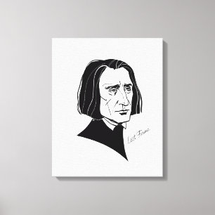 Lienzo Franz Liszt