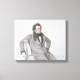 Lienzo Franz Schubert, 1825