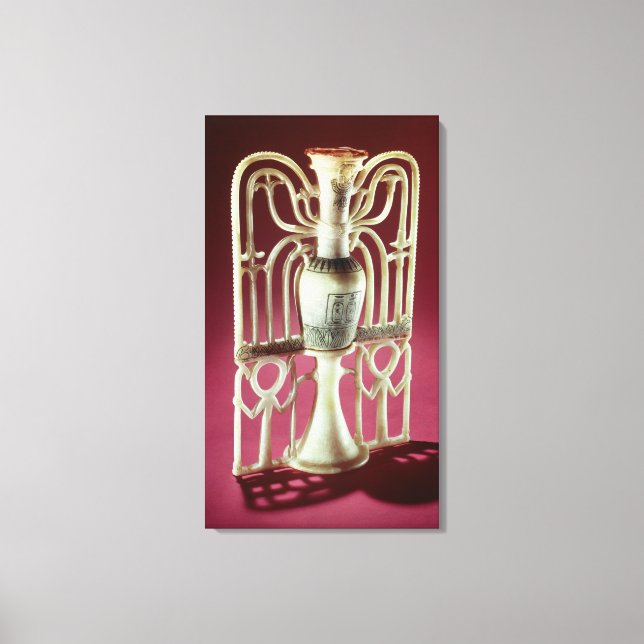 Lienzo Frasco floral unguent, de la Tumba de (Anverso)