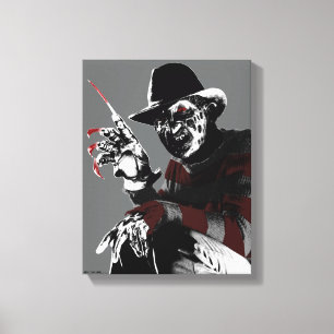 Lienzo Freddy vs. Jason   Freddy Seeing Red