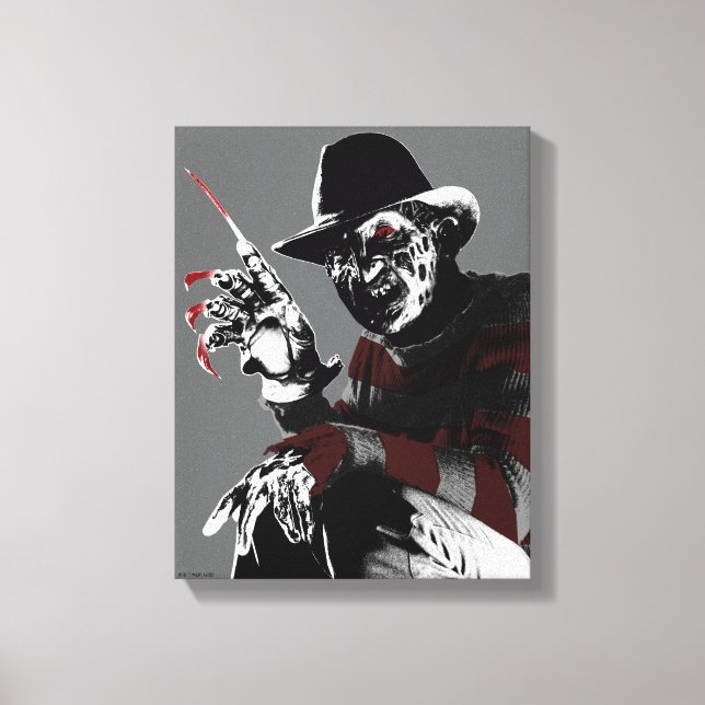 Lienzo Freddy vs. Jason | Freddy Seeing Red (Anverso)
