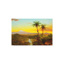 FREDERIC E. CHURCH - Paisaje sudamericano 1857