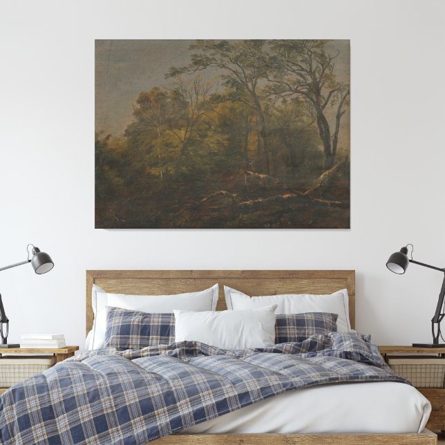 Lienzo Frederic Edwin Church - Bosques de Maine (Insitu(Dormitorio))