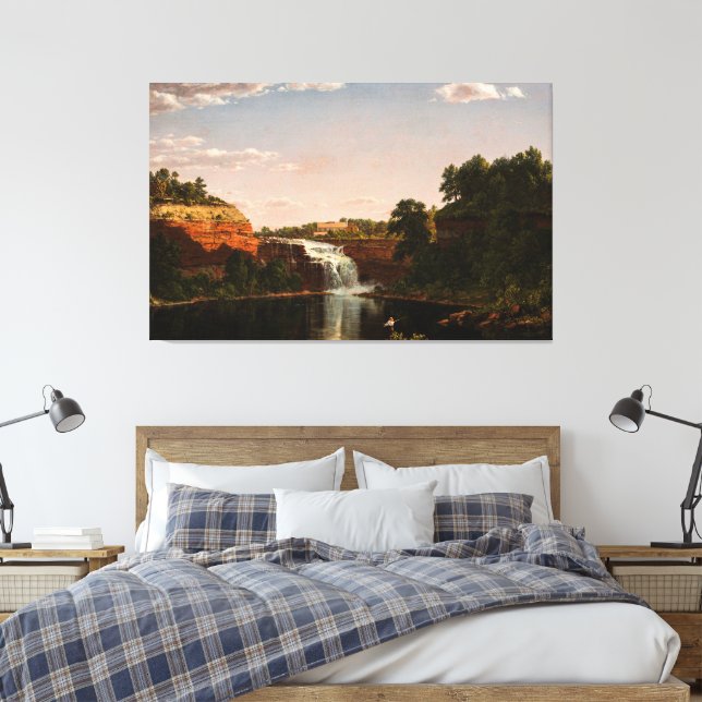 Lienzo Frederic Edwin Church - Cataratas inferiores, Roch (Insitu(Dormitorio))