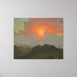 Lienzo Frederic Edwin Church - Cielos Nublados