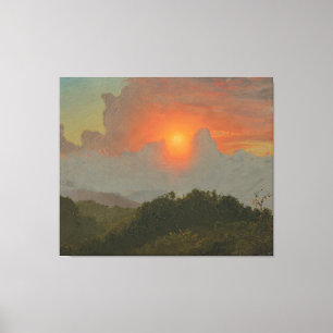 Lienzo Frederic Edwin Church - Cielos Nublados 