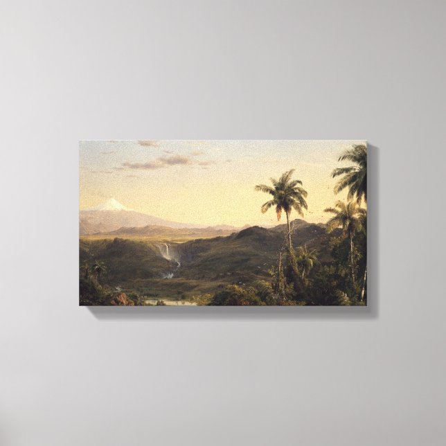 Lienzo Frederic Edwin Church Cotopaxi (Anverso)