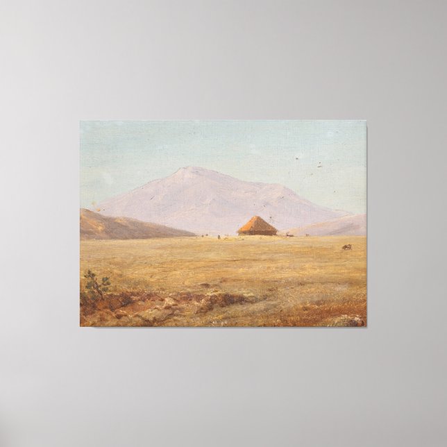 Lienzo Frederic Edwin Church - Ecuador, mountain plate (Anverso)