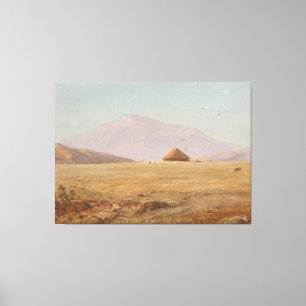 Lienzo Frederic Edwin Church - Ecuador, plato de montaña