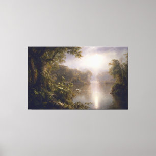 Lienzo Frederic Edwin Church - El Río de Luz