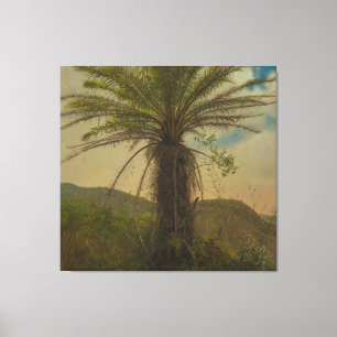 Lienzo Frederic Edwin Church - Helecho arborescente, Jama