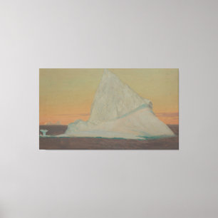 Lienzo Frederic Edwin Church - Iceberg y Flor de Hielo