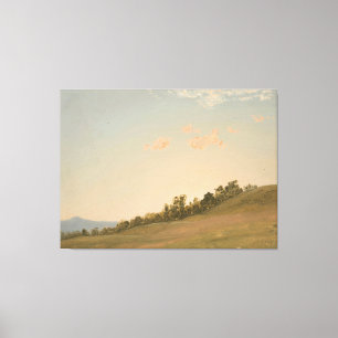 Lienzo Frederic Edwin Church - Ladera, Hudson, Nueva York