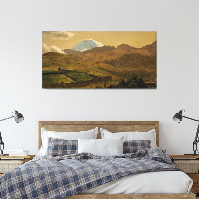 Lienzo Frederic Edwin Church - Monte Chimborazo, Ecuador (Insitu(Dormitorio))