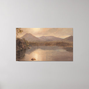 Lienzo Frederic Edwin Church - Montes Katahdin y Turner